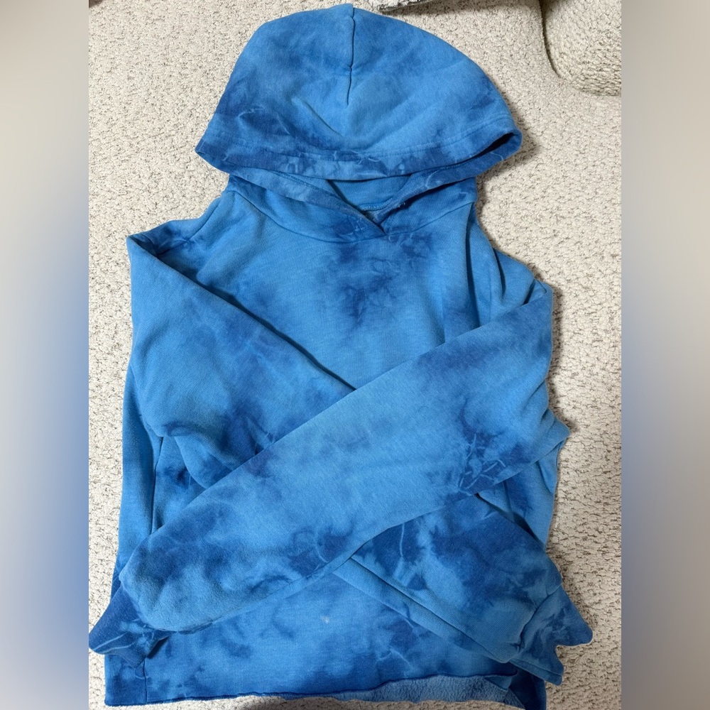 Aviator Nation Sky Blue Tie-Dye Hoodie